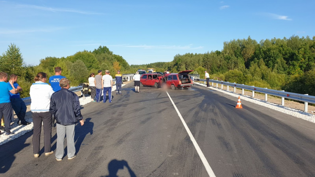 Три человека погибли и еще трое пострадали в ДТП в Воскресенском районе