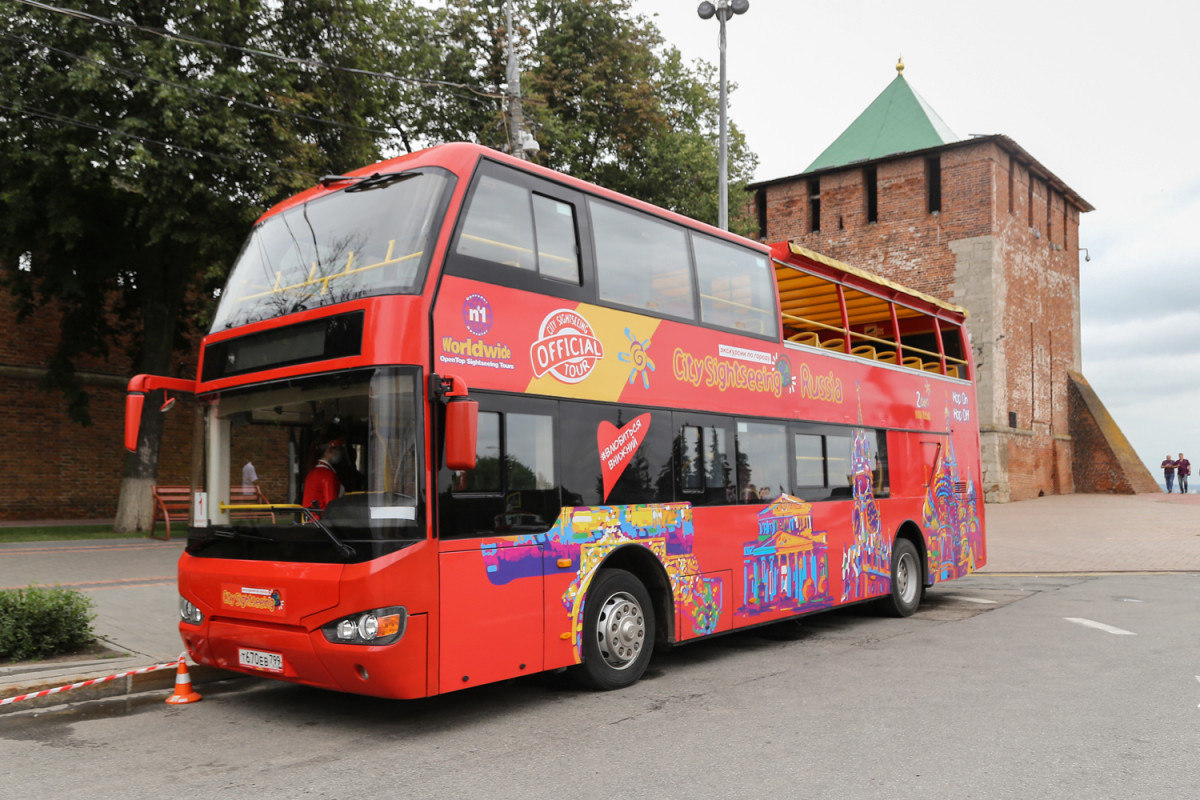 Работа экскурсионного двухэтажного автобуса продлена до 13 сентября