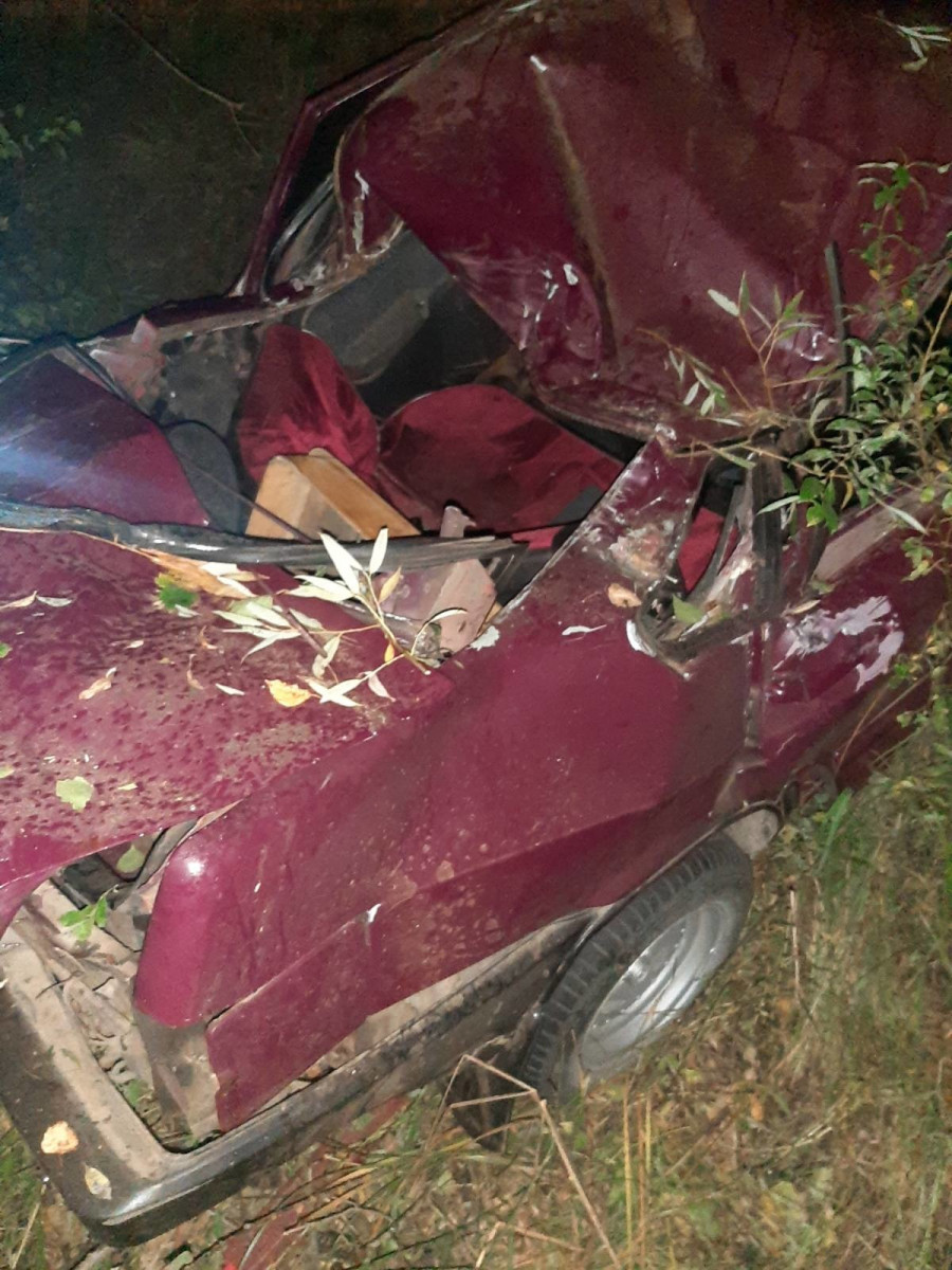 Машина вылетела в кювет в Починковском районе: шесть человек пострадали