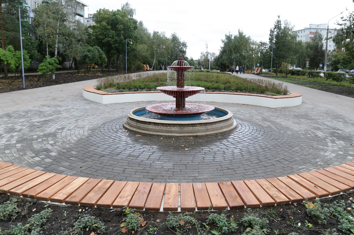 Сквер имени Никиты Рыбакова открылся после благоустройства в Сормовском районе
