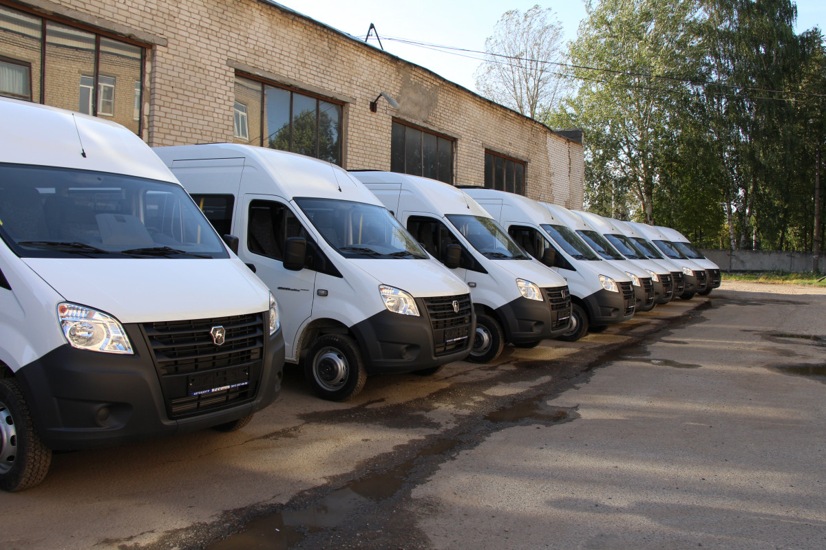Новые микроавтобусы «ГАЗель NEXТ» вышли в рейсы на Бору