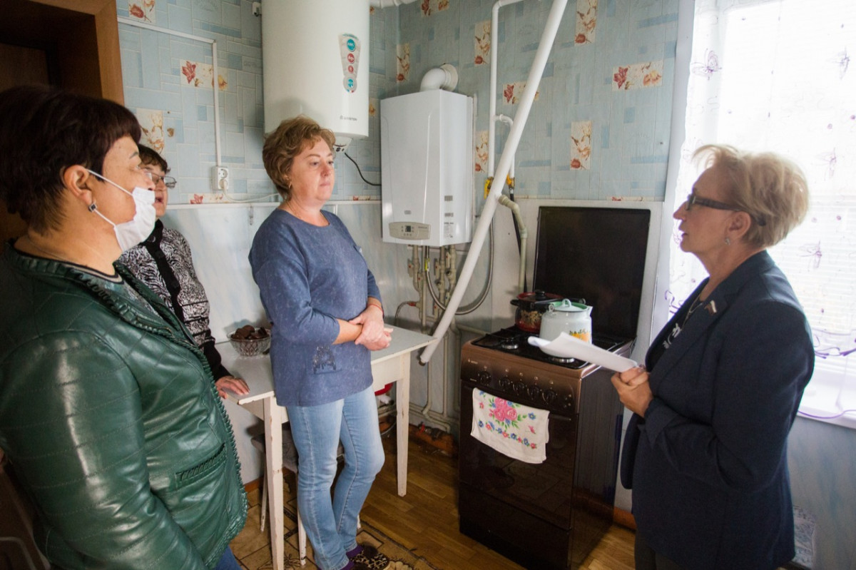 В домах жителей села Бараново Сосновского района появился газ