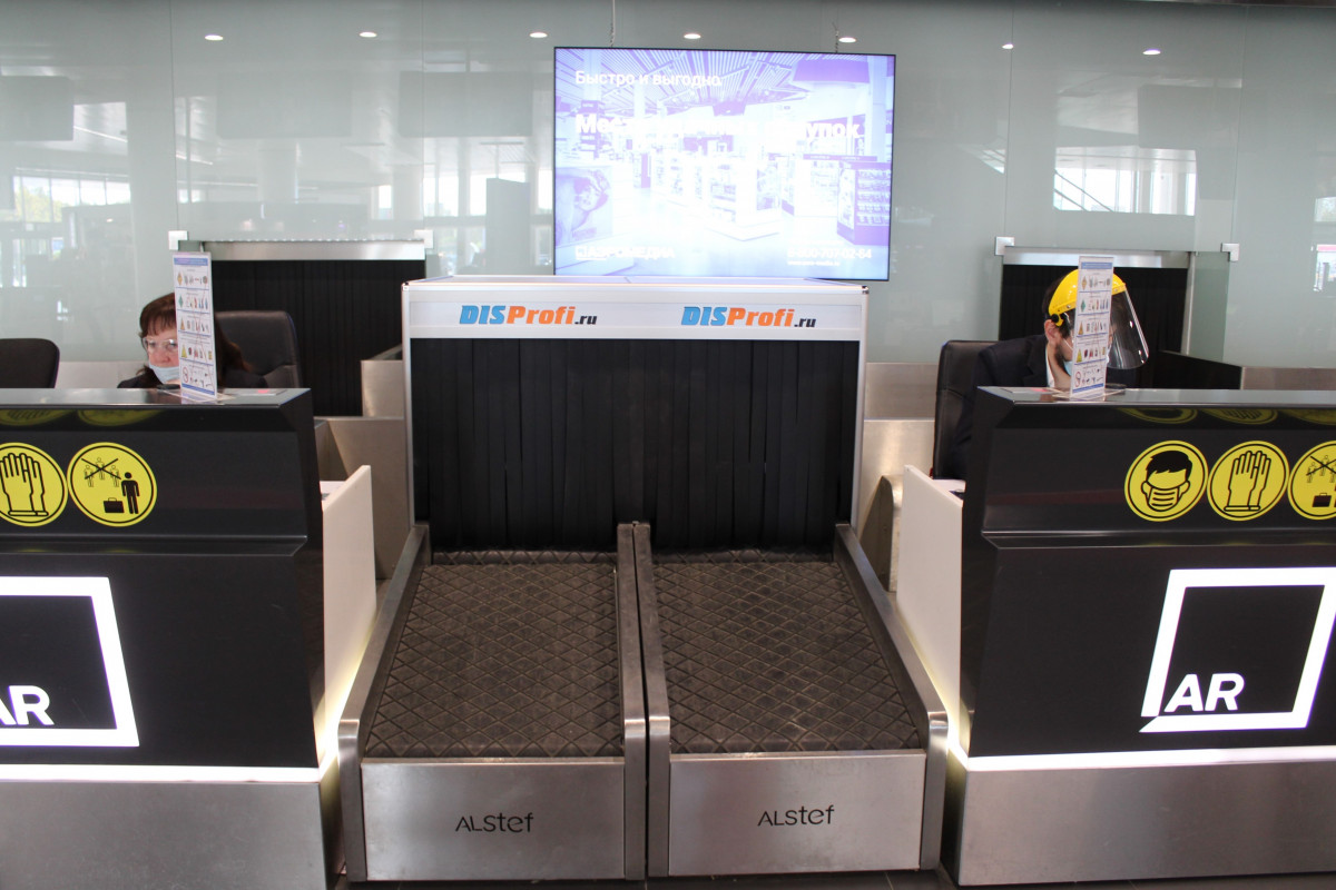 Кабины для дезинфекции багажа появились в аэропорту Стригино