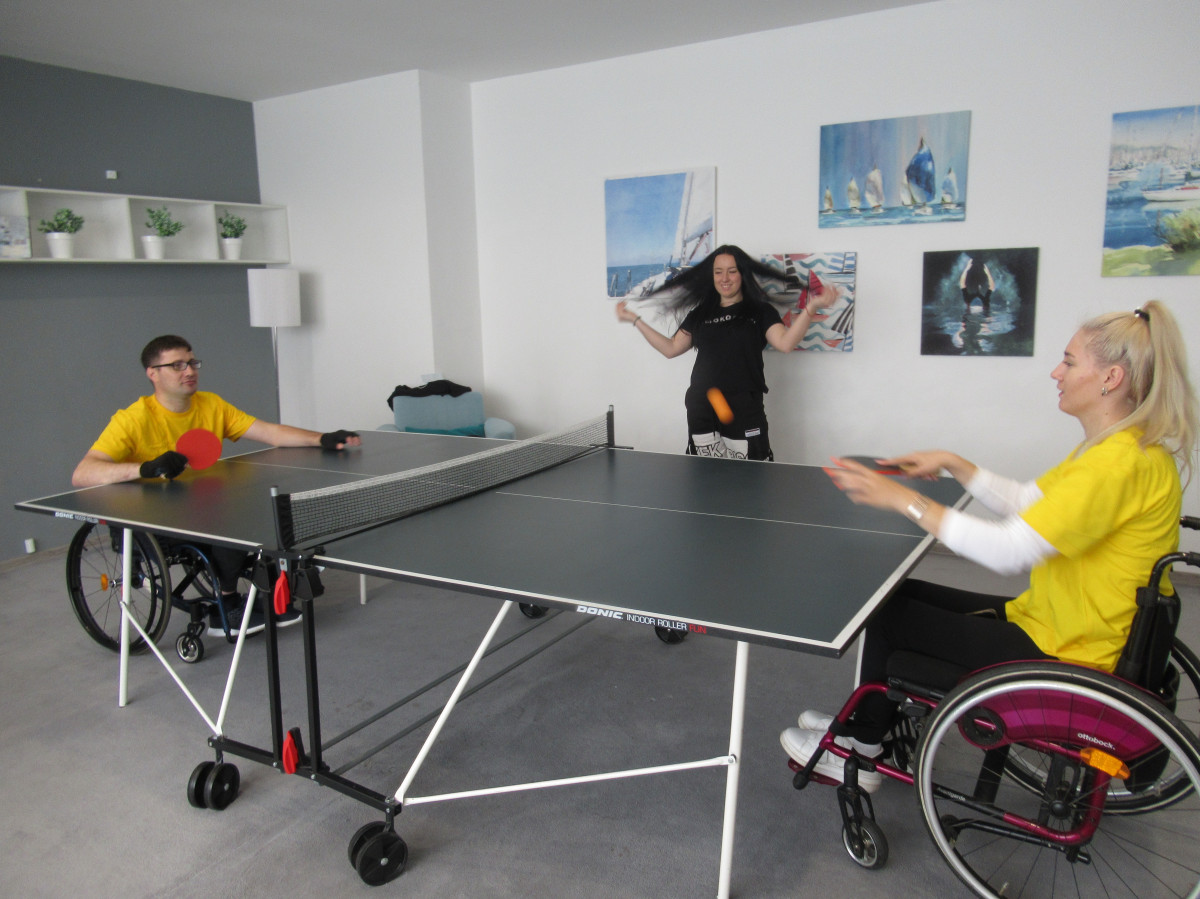 Выездной лагерь для инвалидов открылся в спортцентре «Борский»