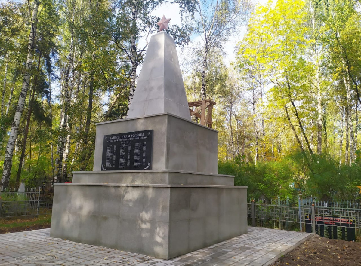 Мемориальные комплексы на воинских захоронениях отреставрировали в Сормове