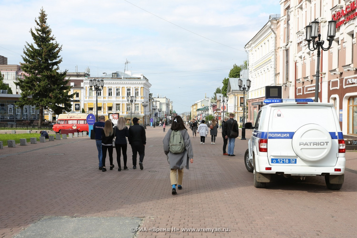 Пробки стали возникать на пешеходной Большой Покровской