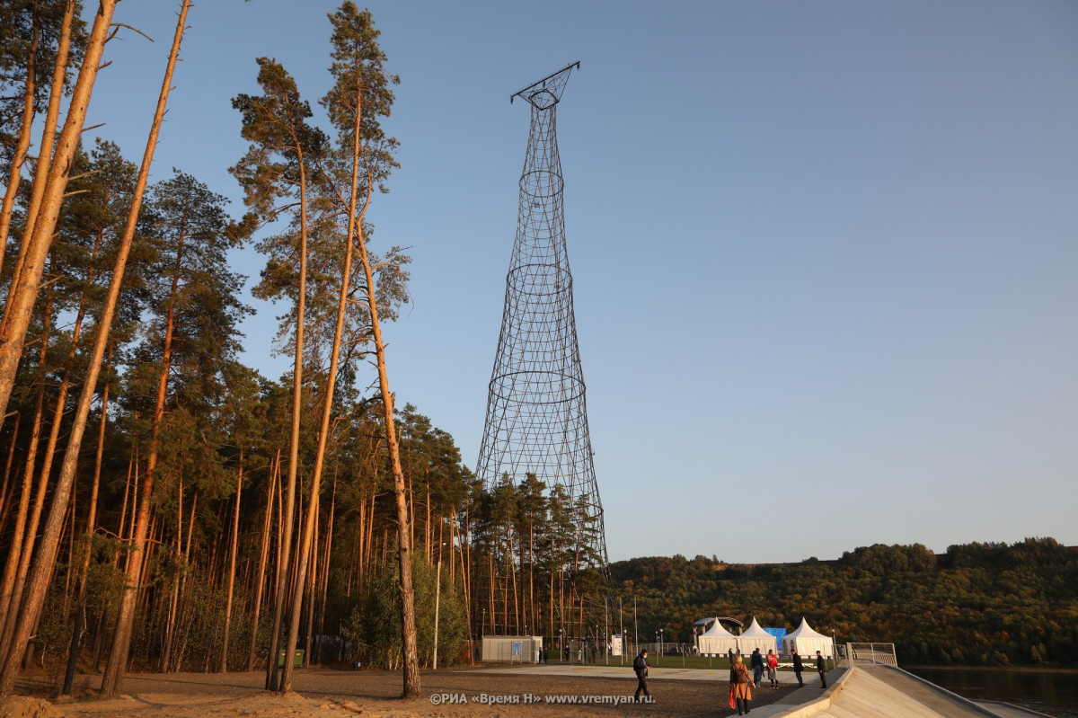 Шуховскую башню на Оке торжественно открыли после реконструкции