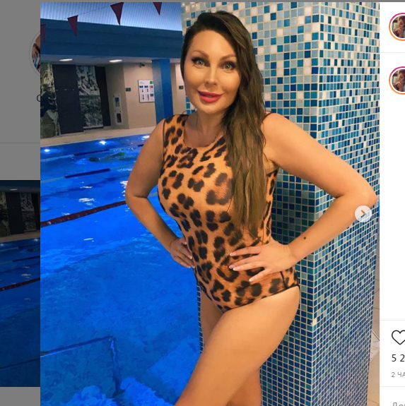 Наталья Бочкарева похвасталась новым леопардовым купальником