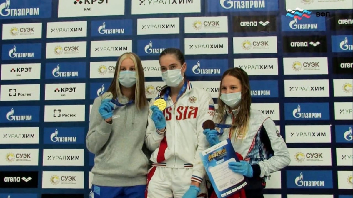 Нижегородские пловцы завоевали 1 золотую и 2 бронзовые медали на Кубке России