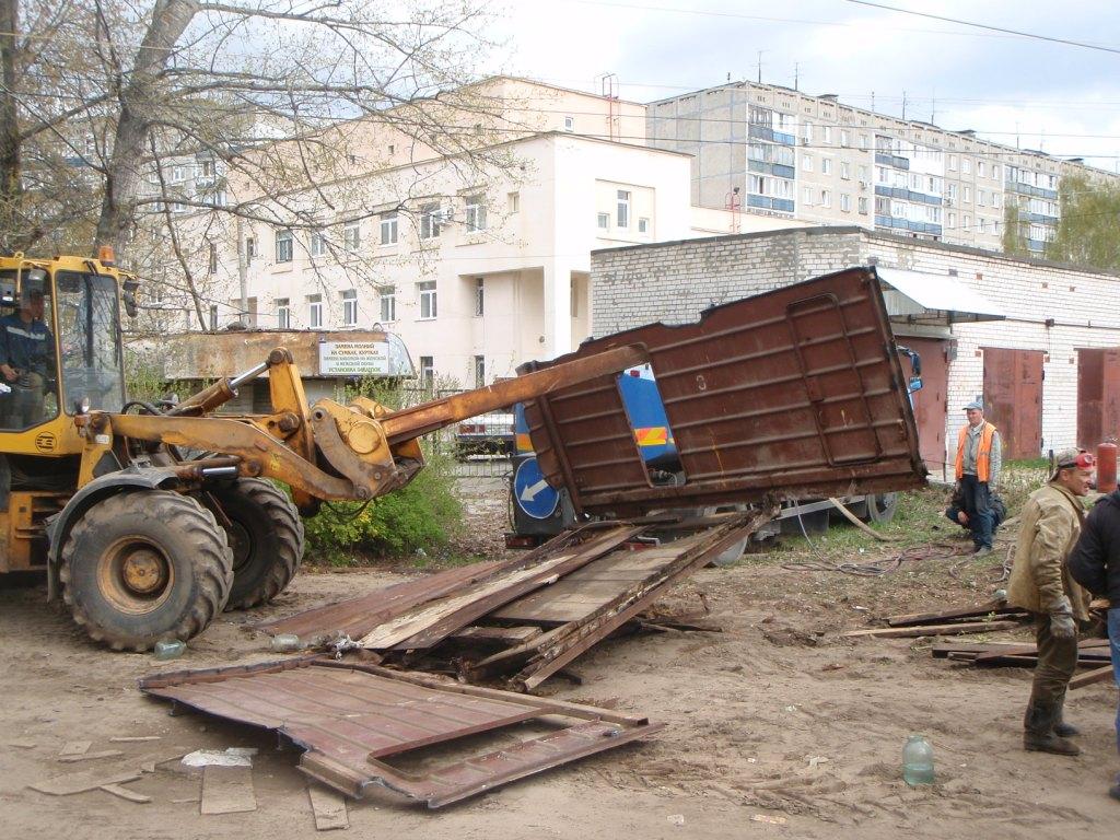 Более 2,6 тысяч незаконно установленных сараев и гаражей снесут в Нижнем Новгороде