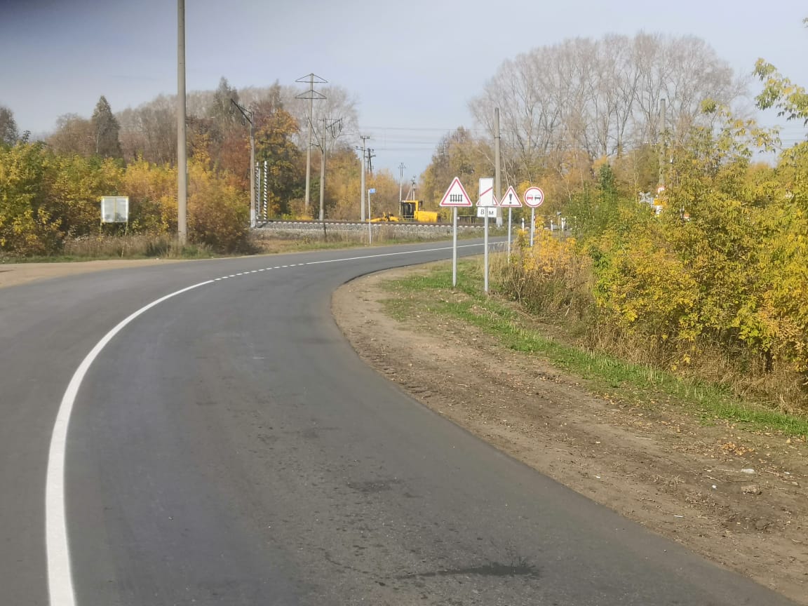 Дорогу Бутурлино-Сурки отремонтировали в Нижегородской области
