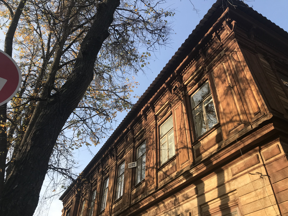 Главный дом усадьбы Лемке начали приводить в порядок в Нижнем Новгороде