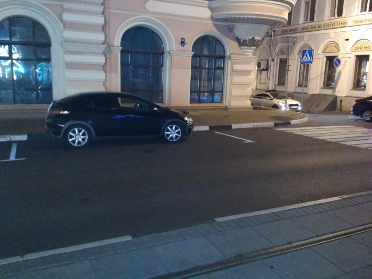 Нижегородца оштрафовали за парковку на улице Рождественской