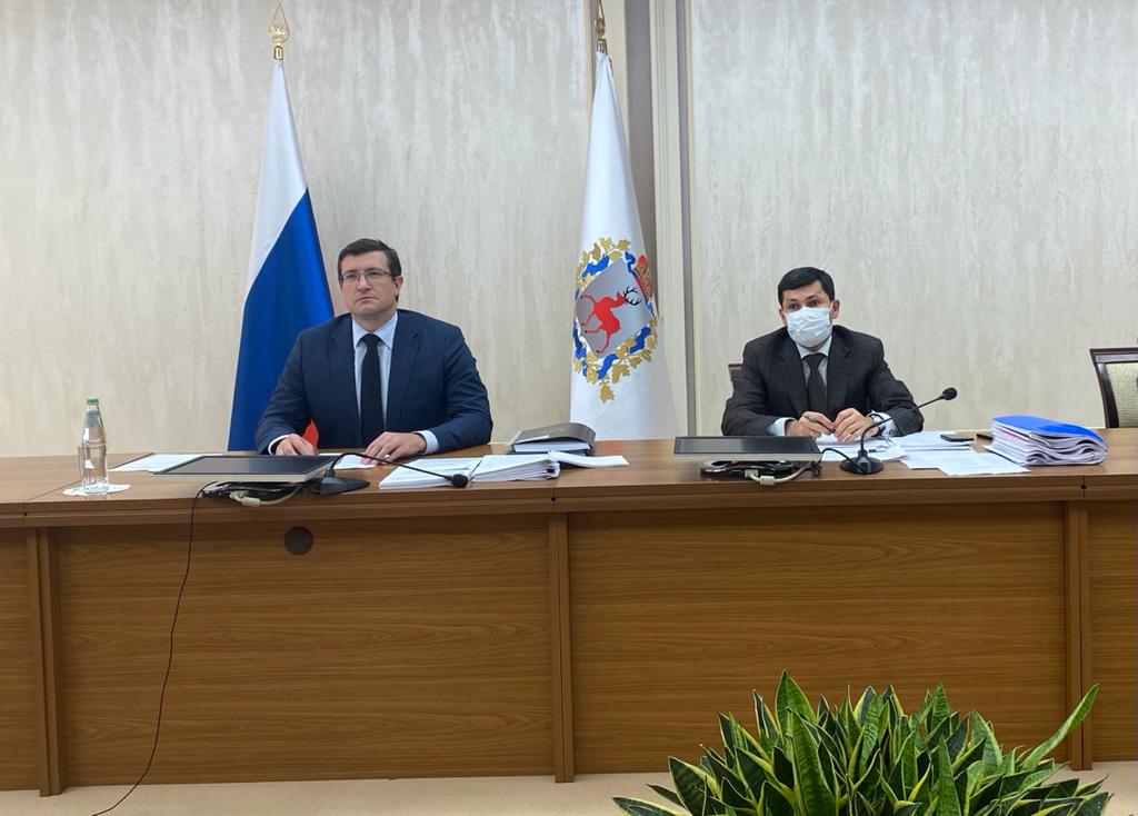 Глеб Никитин поучаствовал в совещании под председательством Дмитрия Медведева по ликвидации накопленного ущерба окружающей среде