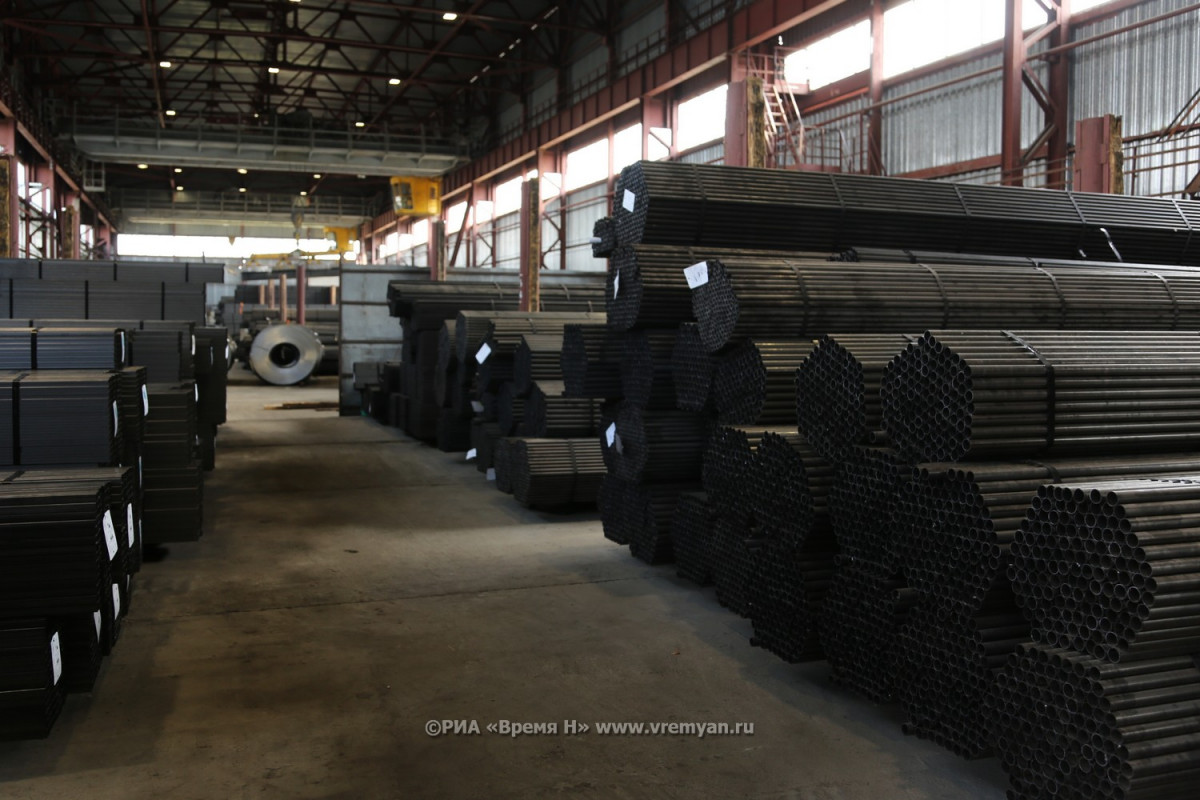 Производство изделий из металла выросло на 5% в Нижегородской области