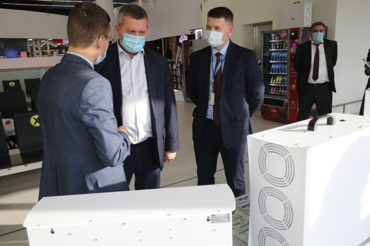 Рециркуляторы воздуха нижегородского производства установили в «Стригино»