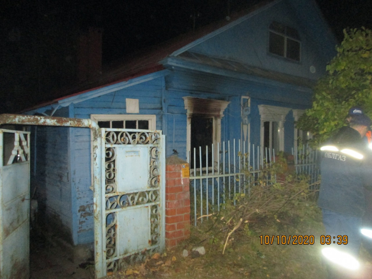 Мужчина погиб при пожаре в частном доме в Советском районе