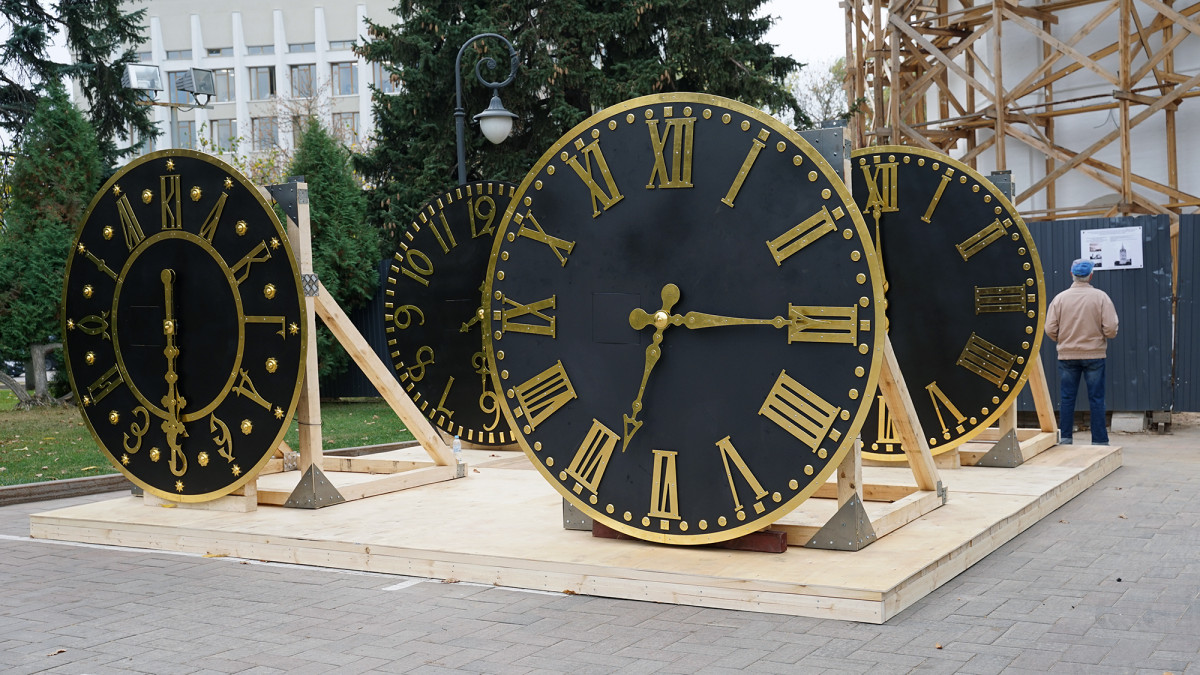 Часы установят на колокольне, которую строят в нижегородском кремле