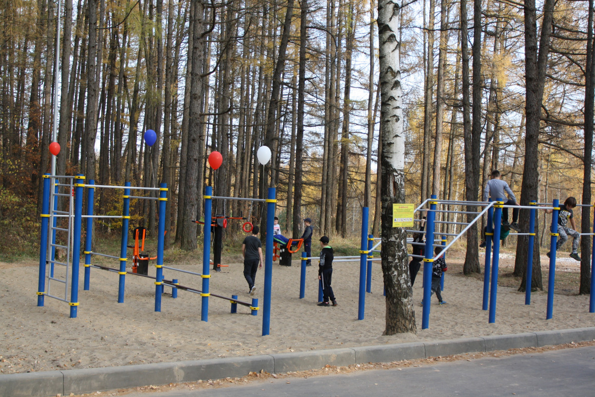 Благоустройство парка около озера Цимлянское провели в Сосновском