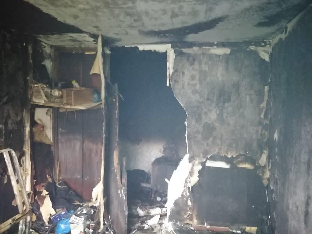 Квартира в девятиэтажке по улице Академика Баха горела в Нижнем Новгороде