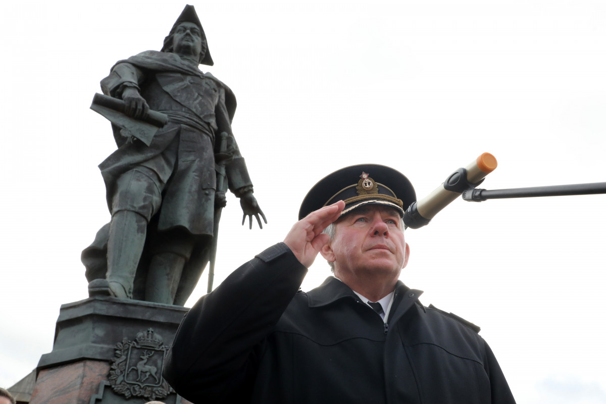 День создания российского флота отметили в Нижнем Новгороде