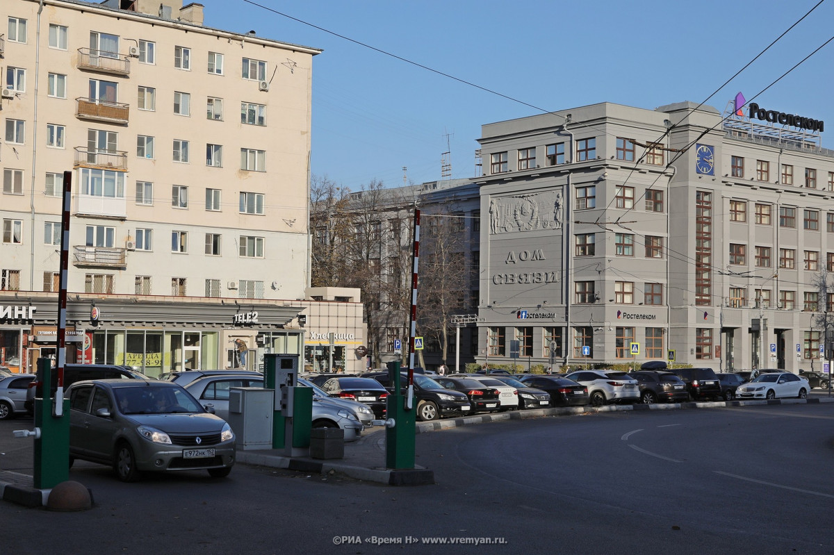 Выяснились новые подробности о платных парковках в Нижнем Новгороде