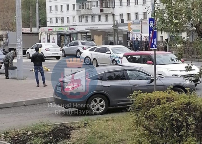 Женщину сбили на пешеходном переходе в Нижнем Новгороде