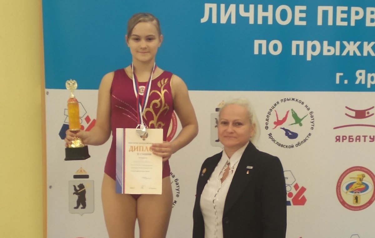 Нижегородка Олеся Молянова завоевала серебро по прыжкам на батуте