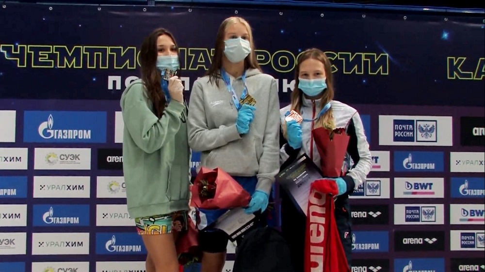 Елена Богомолова стала бронзовым призёром Чемпионата России по плаванию