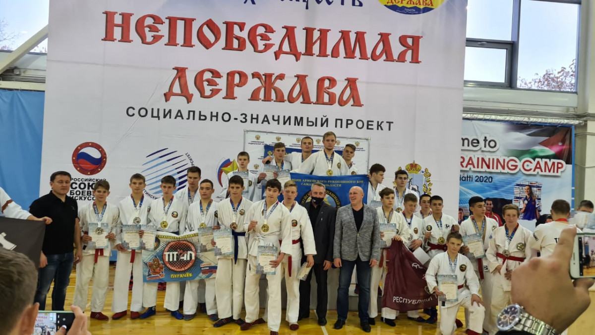Семь медалей завоевали нижегородцы на турнире по армейскому рукопашному бою