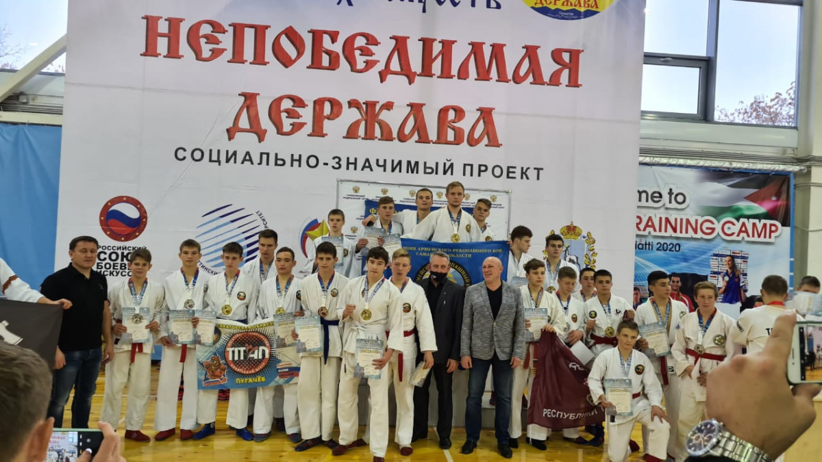 Семь медалей завоевали нижегородцы на турнире по армейскому рукопашному бою