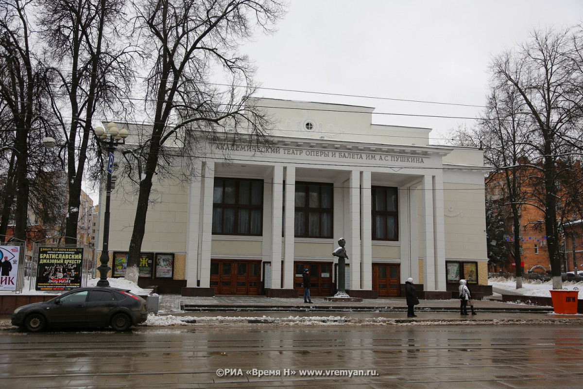 Нижегородский театр оперы и балета планирует открыться 24 декабря