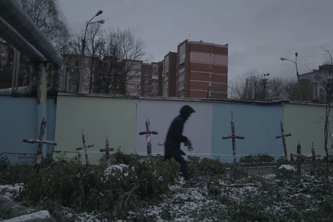 «Кладбище граффити» появилось на нижегородском стадионе «Водник»
