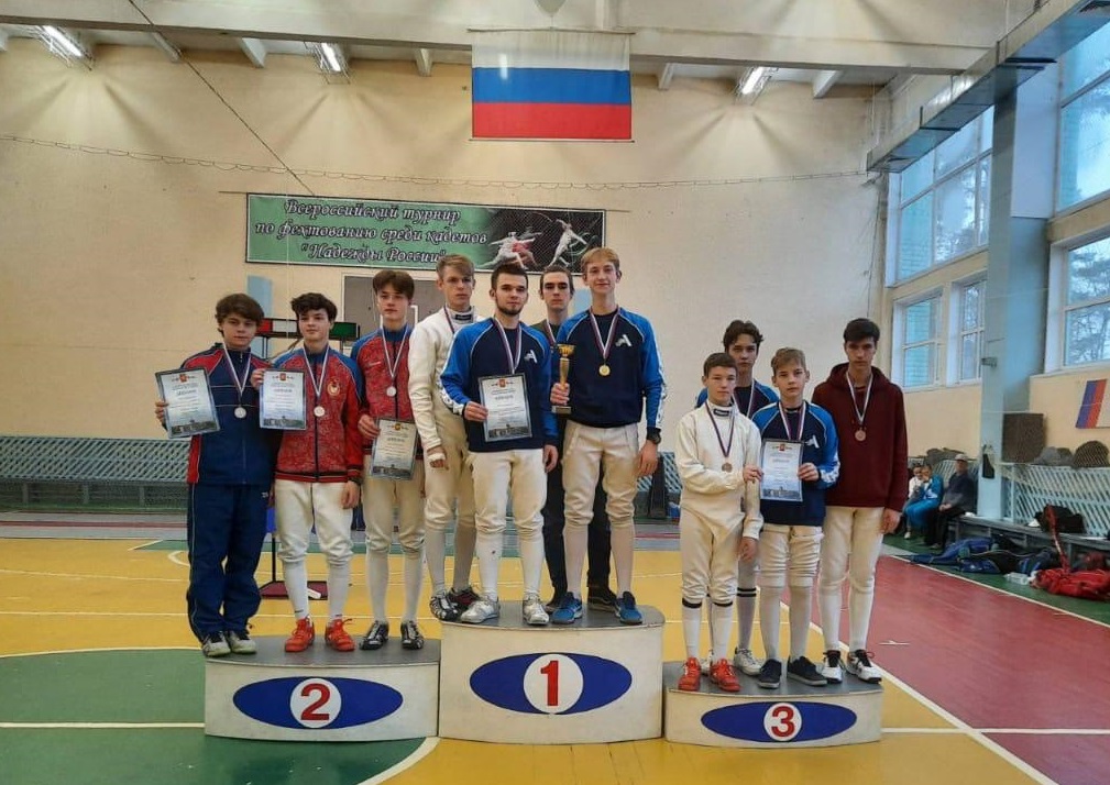 Нижегородцы завоевали медали турнира по фехтованию «Надежда России»