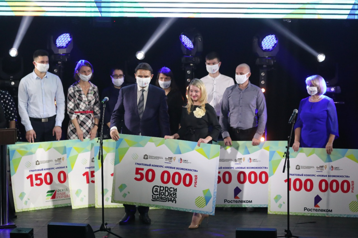 Гранты до 150 тысяч рублей получили социальные предприниматели — победители конкурса «Новые возможности»