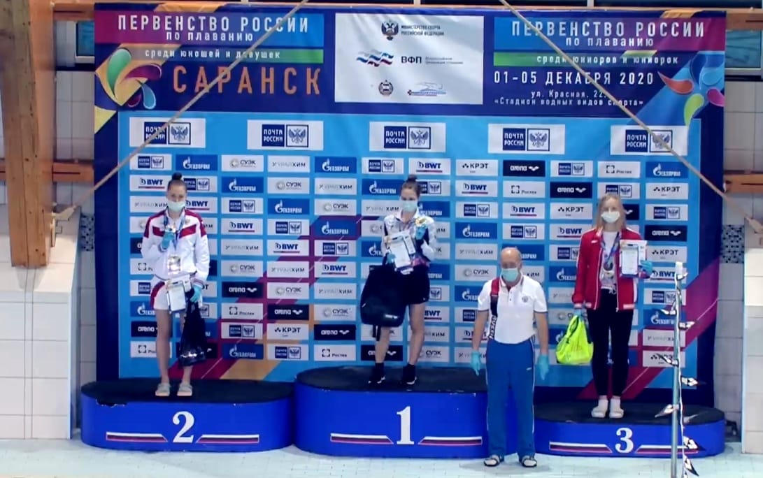 Нижегородские пловцы-юниоры завоевали 5 медалей на первенстве России