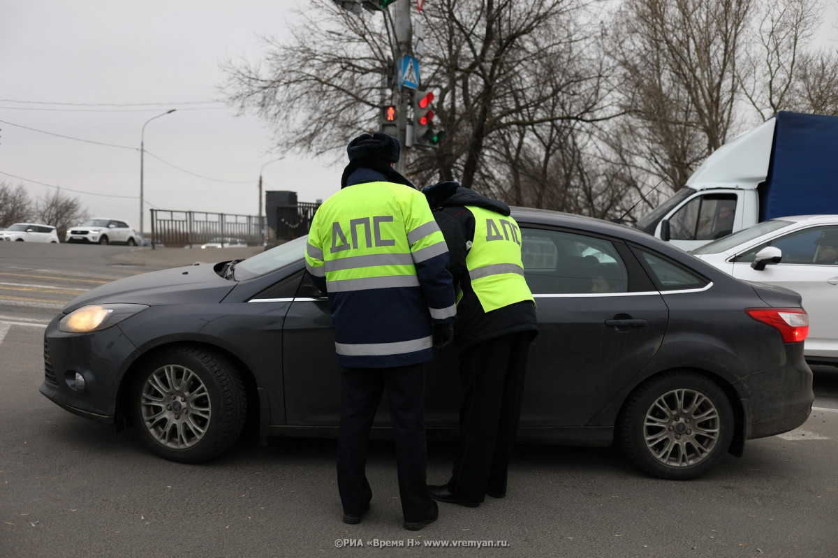Массовые проверки нижегородских водителей устроят 14 декабря