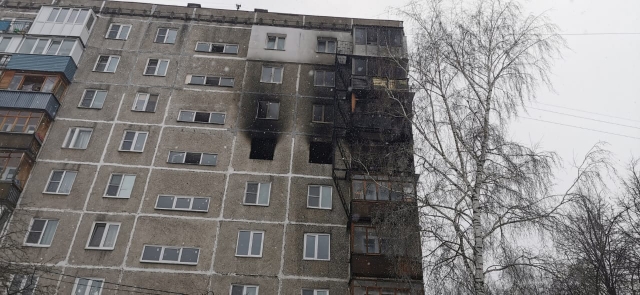 Опубликованы первые кадры с места взрыва газа в Нижнем Новгороде