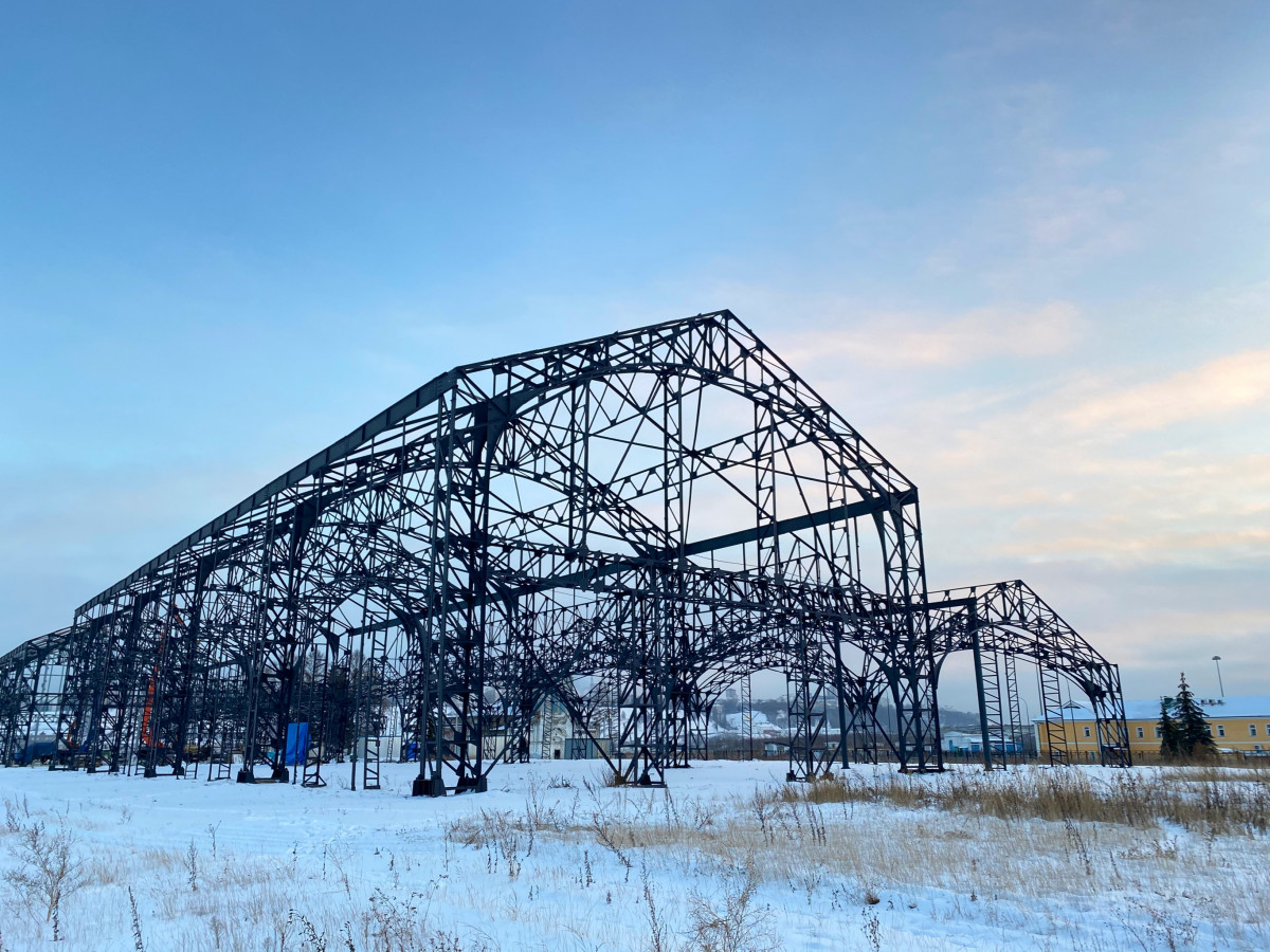 Реставрацию пакгаузов на «Стрелке» завершили в Нижнем Новгороде