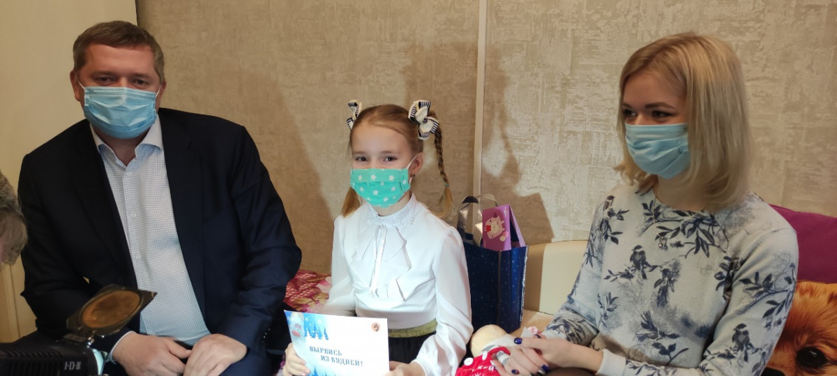 8-летняя Милана из Дзержинска благодаря «Елке желаний» посетит Великий Устюг