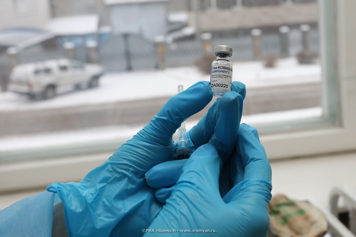 Никитин: около 13 тысяч нижегородцев уже подали заявки на вакцинацию от COVID-19