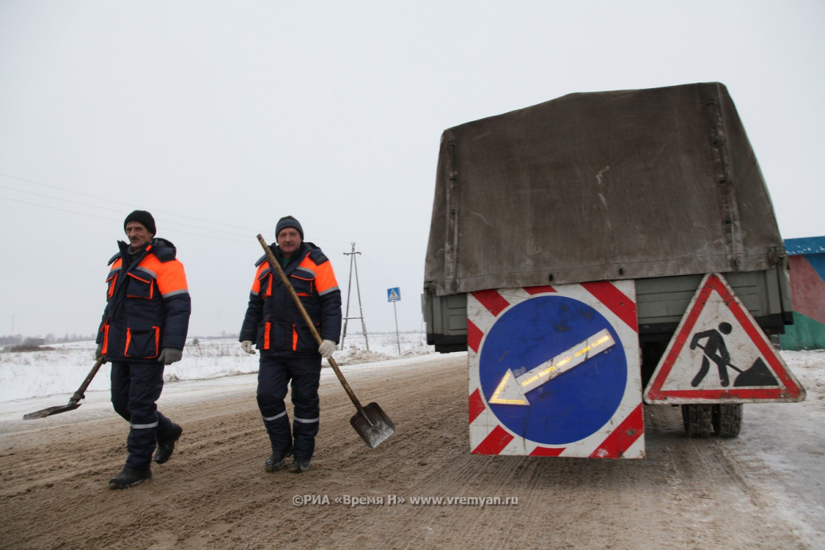 Более 60 единиц спецтехники чистят федеральные трассы Нижегородской области