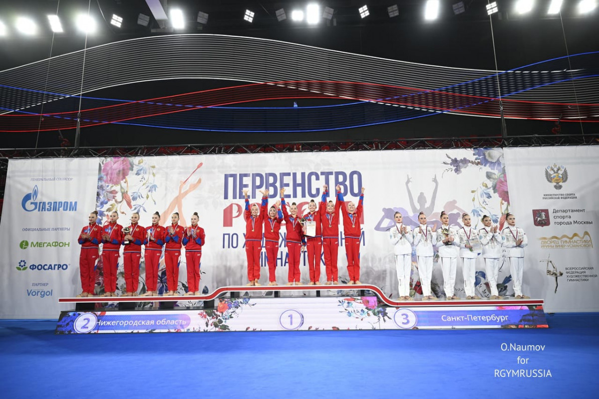 Нижегородская сборная завоевала две медали на Первенстве России по художественной гимнастике
