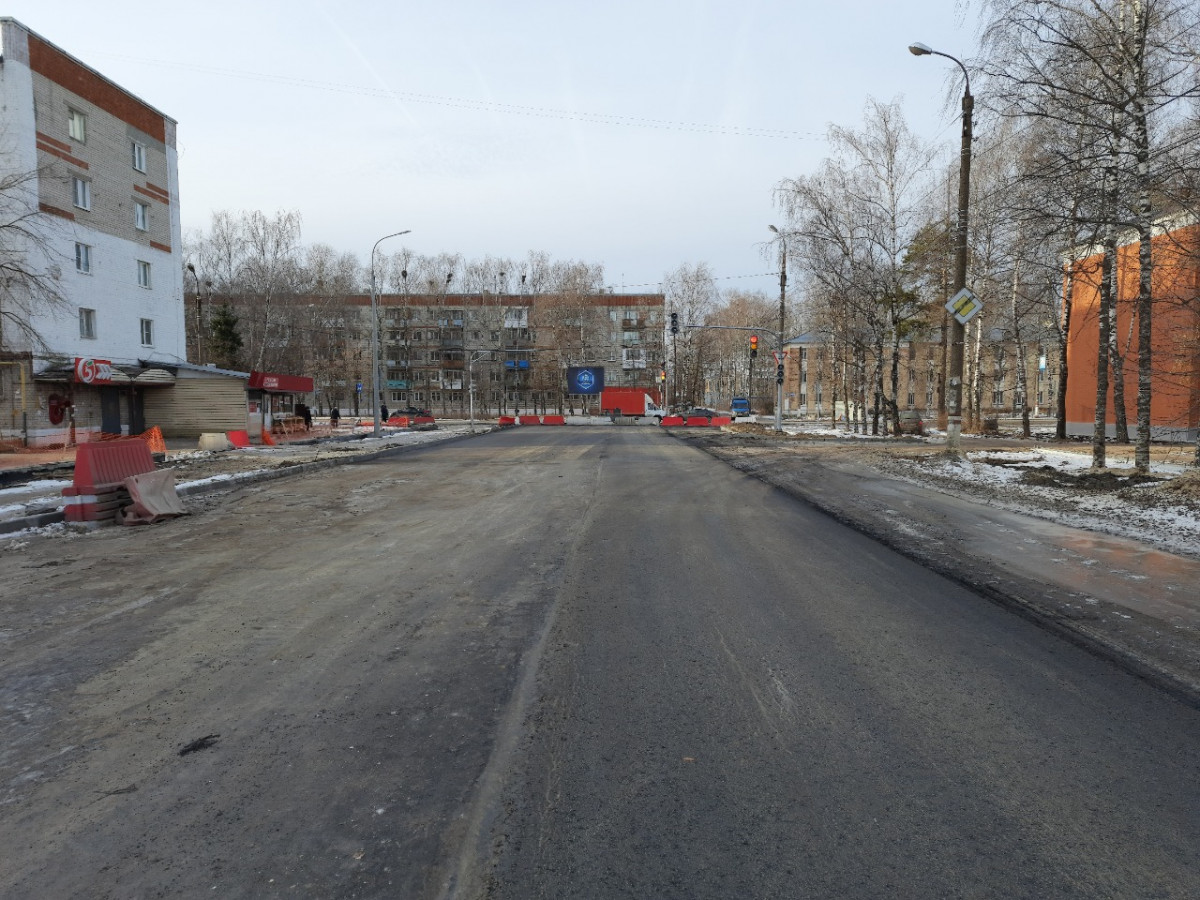 Заревская объездная дорога в Дзержинске готова на 50%
