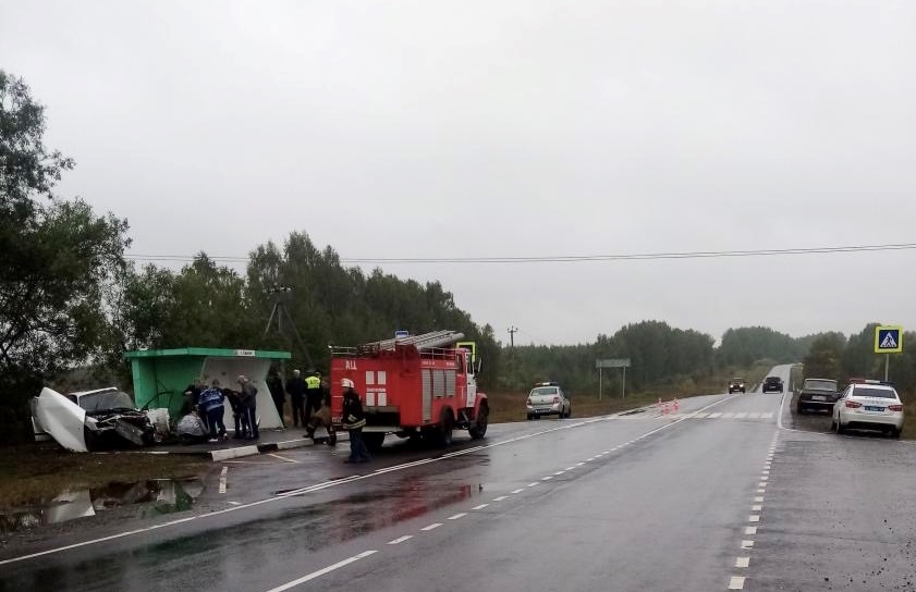«Ауди» насмерть сбила пенсионерку на автобусной остановке в Нижегородской области
