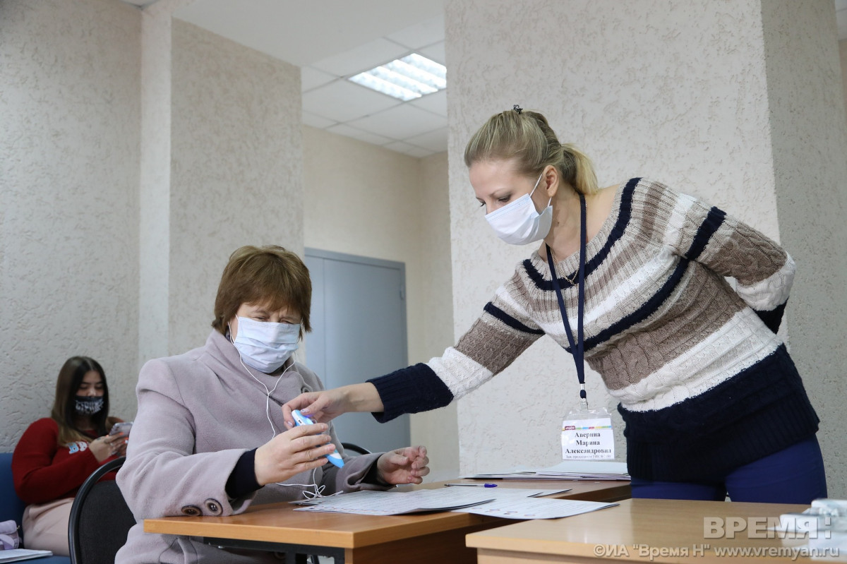 Нижегородский облизбирком сообщил о явке избирателей по состоянию на 12:00
