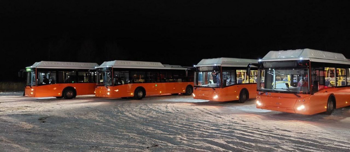 Новые автобусы вышли на маршрут А-90 в Нижнем Новгороде