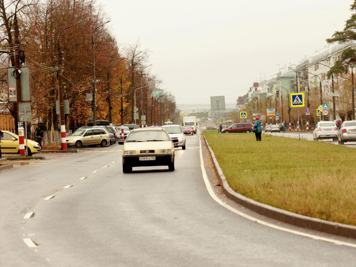 Центральный проспект Ленина в Дзержинске отремонтирован в рамках нацпроекта