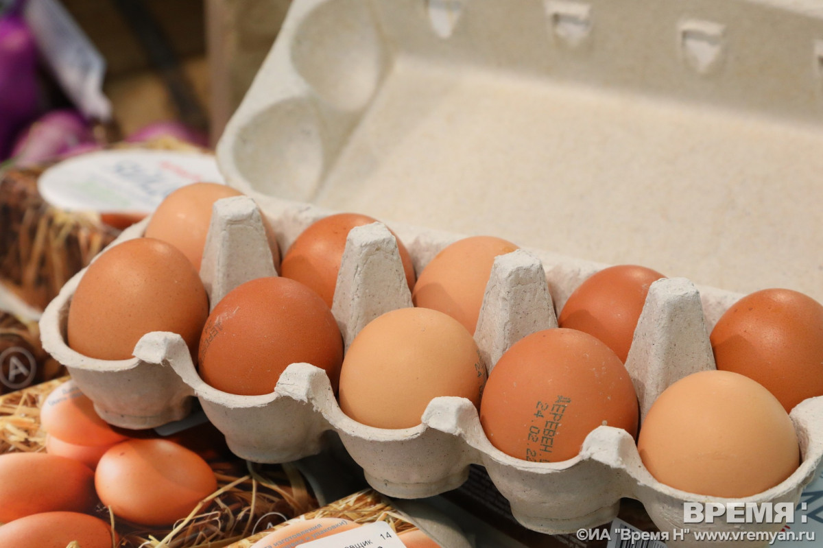 Цена десятка куриных яиц в Нижнем Новгороде достигла 300 рублей