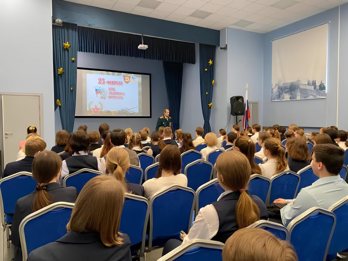 15 000 нижегородских учащихся посетили «Уроки мужества»